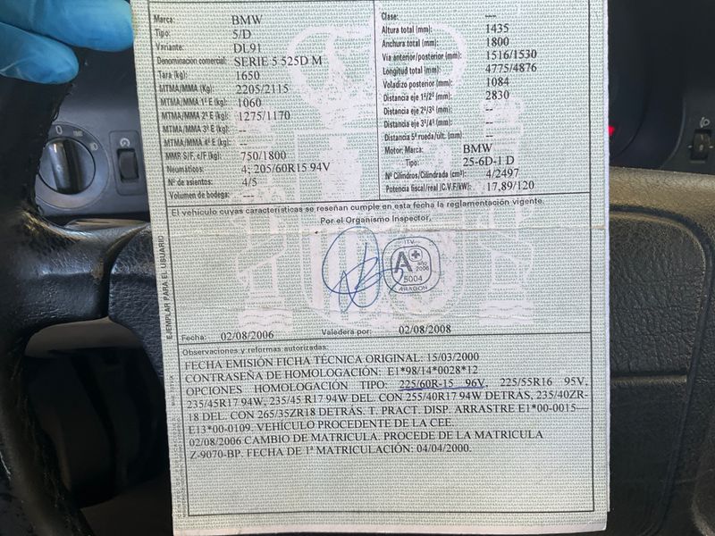 BMW 5er 525d 2000 – снимка 6