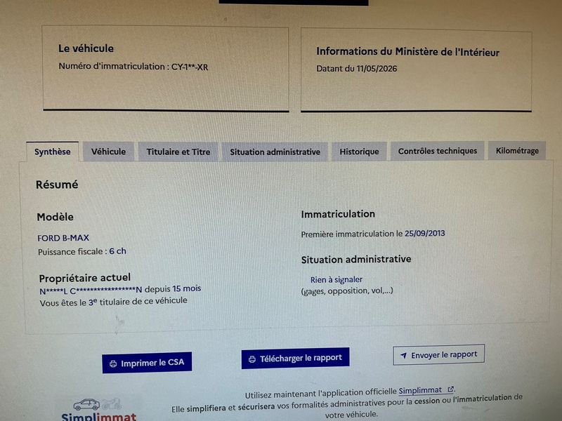 Ford B-Max 1.0 EcoBoost Titanium 2013 – снимка 6