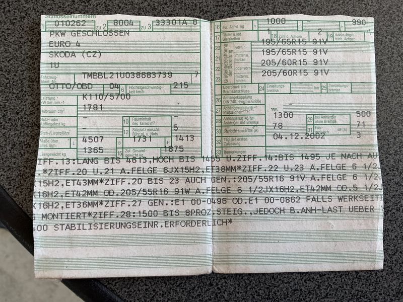 Skoda Octavia 1.8 Turbo Elegance 2002 – снимка 5