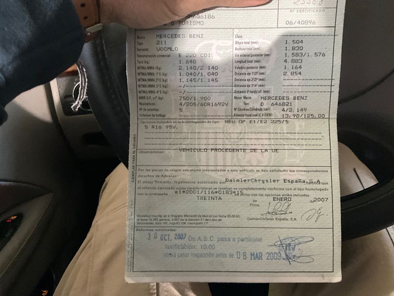 Mercedes-Benz E-Klasse E 220 CDI Elegance 2007 – снимка 6