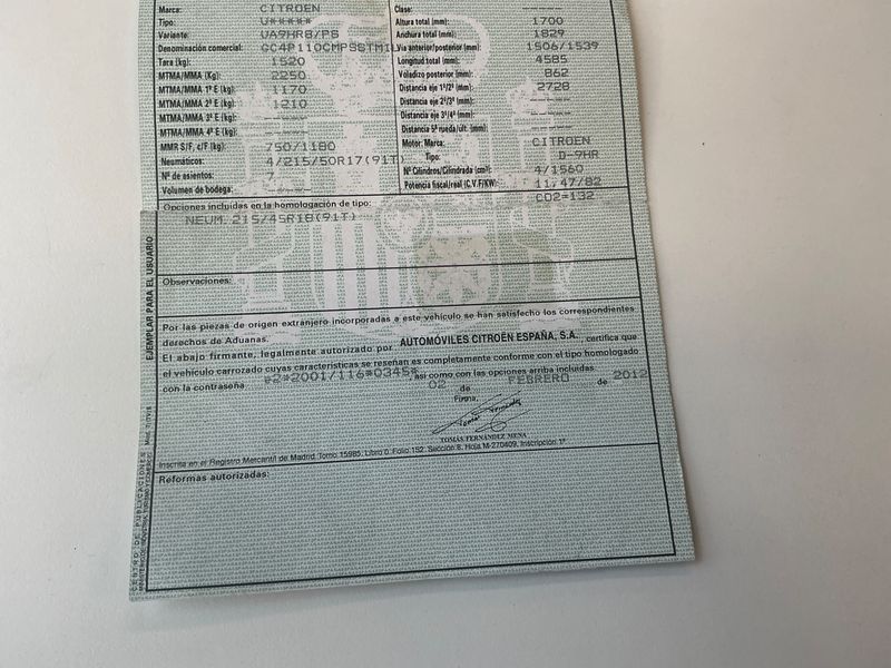 Citroen C4 Grand Picasso 1.6 HDi Millenium 2012 – снимка 6