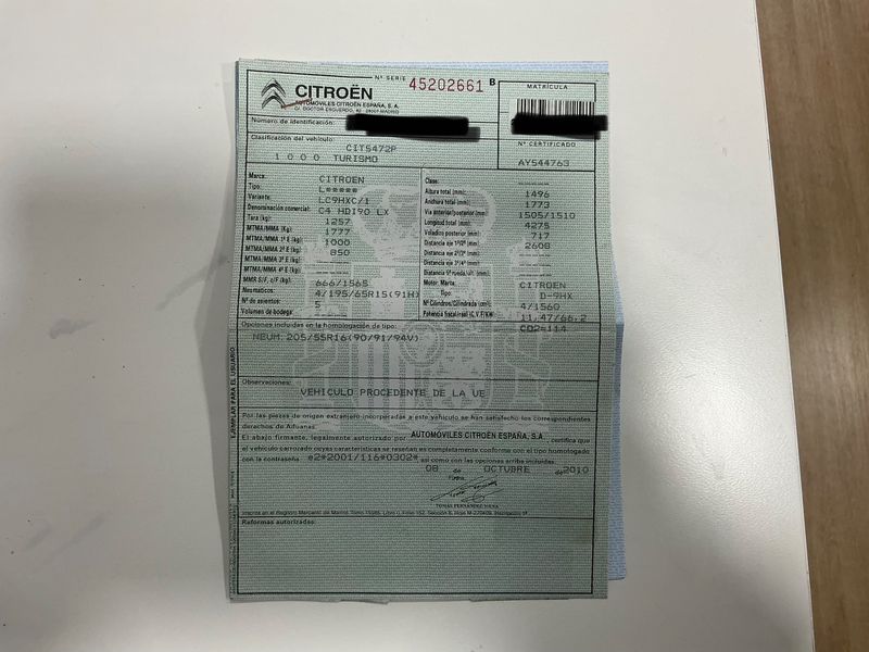 Citroen C4 1.6 HDi LX 2010 – снимка 6