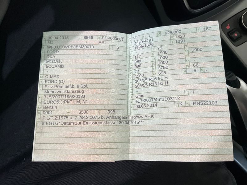 Ford C-Max 1.0 EcoBoost SYNC Edition 2015 – снимка 5