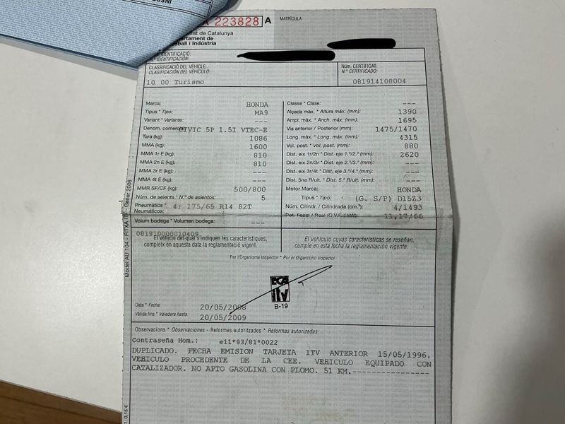 Honda Civic 1.5 VTEC-E 1996 – снимка 6