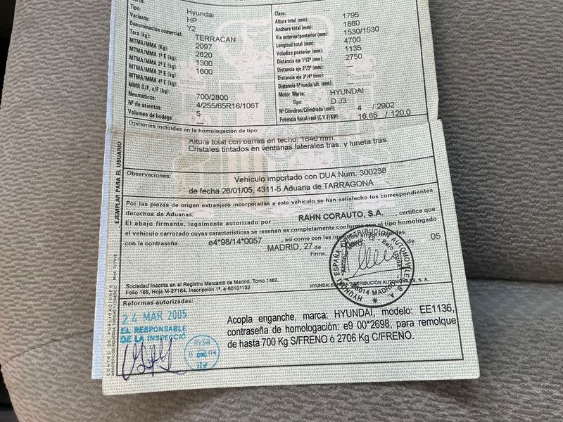 Hyundai Terracan 2.9 CRDi Full 2005 – снимка 6