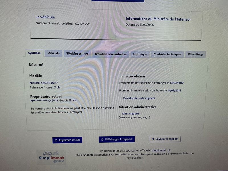 Nissan Qashqai+2 1.6 dCi Tekna 2012 – снимка 6