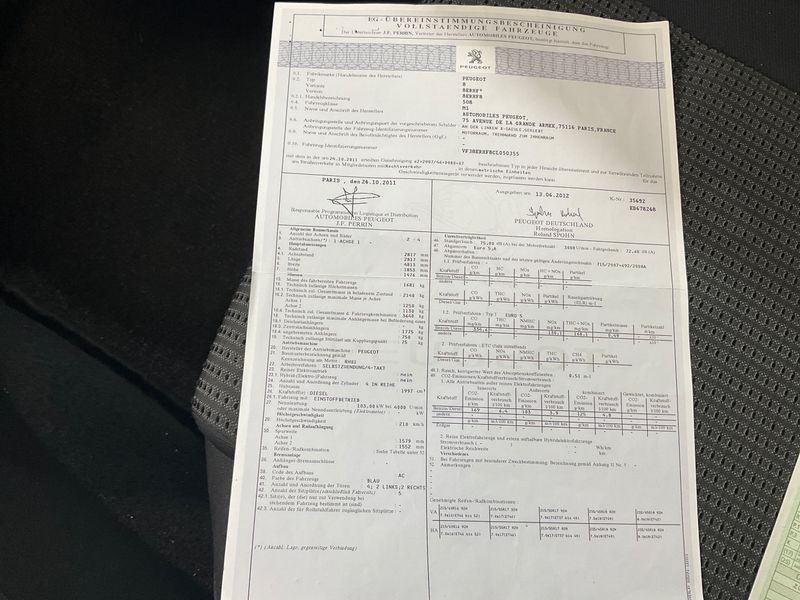 Peugeot 508 2.0 HDi Active 2012 – снимка 6
