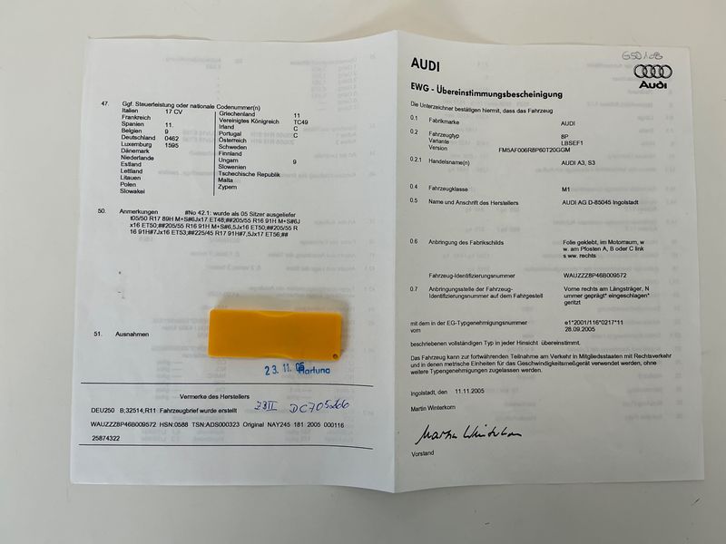 Audi A3 1.6 Attraction 2005 – снимка 6