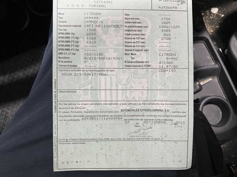 Citroen C4 Grand Picasso 1.6 HDi Cool 2010 – снимка 6