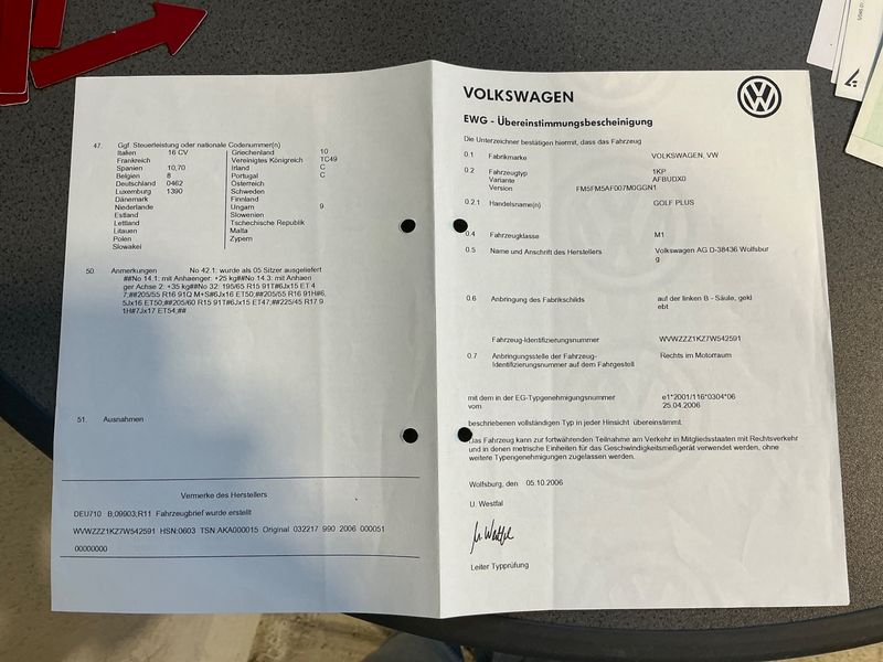 Volkswagen Golf V Plus 1.4 Goal 2006 – снимка 6