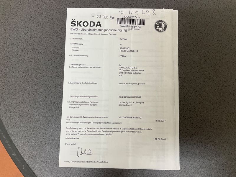 Skoda Fabia 1.6 Ambiente 2007 – снимка 6