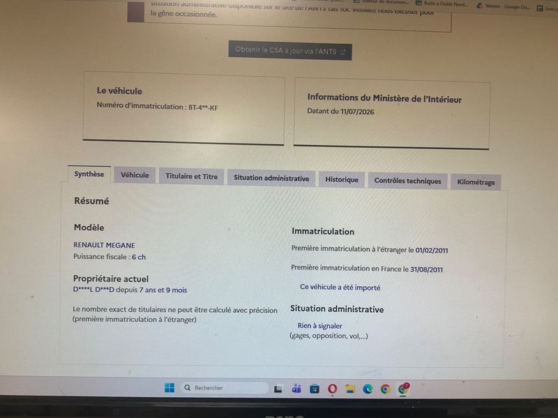 Renault Megane 1.5 dCi Dynamique 2011 – снимка 6