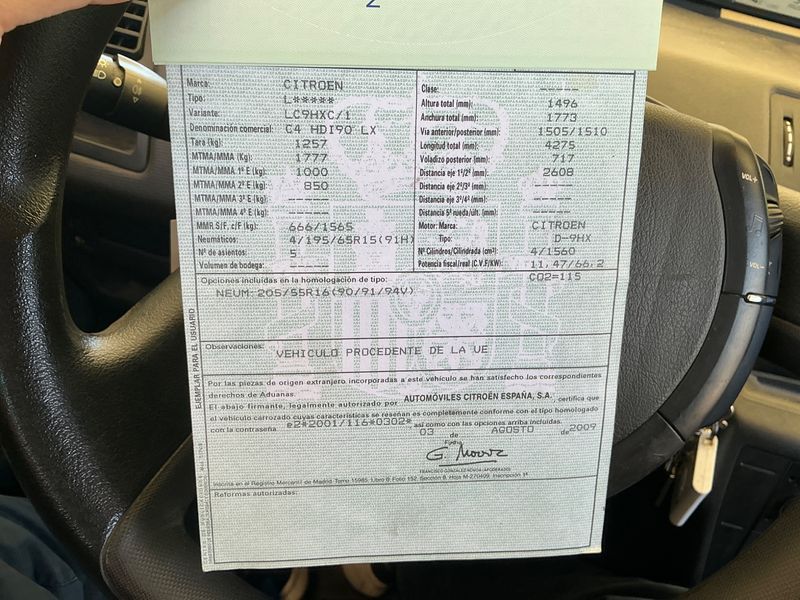 Citroen C4 1.6 HDi LX 2009 – снимка 6