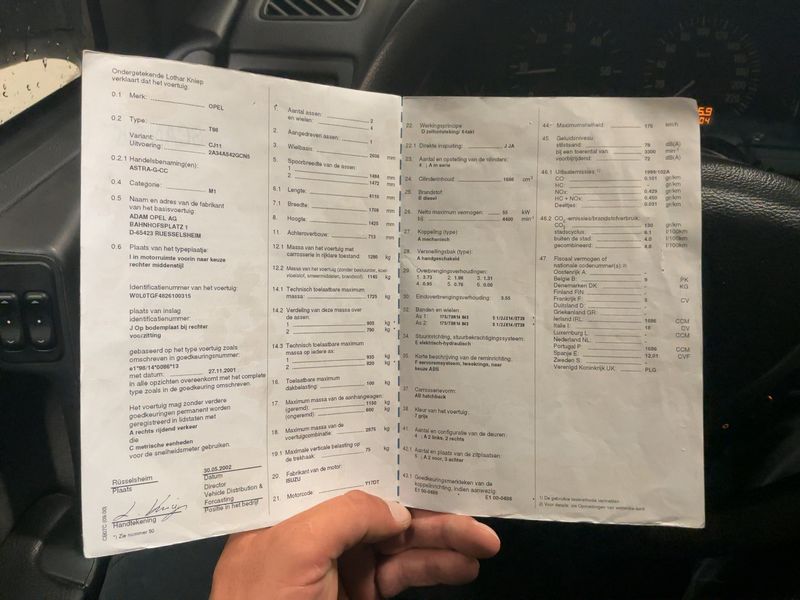 Opel Astra 1.7 DTI Selection 2002 – снимка 6