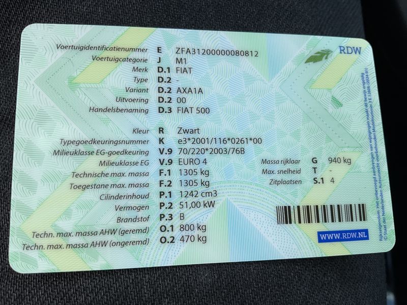 Fiat 500 1.2 Lounge 2008 – снимка 5