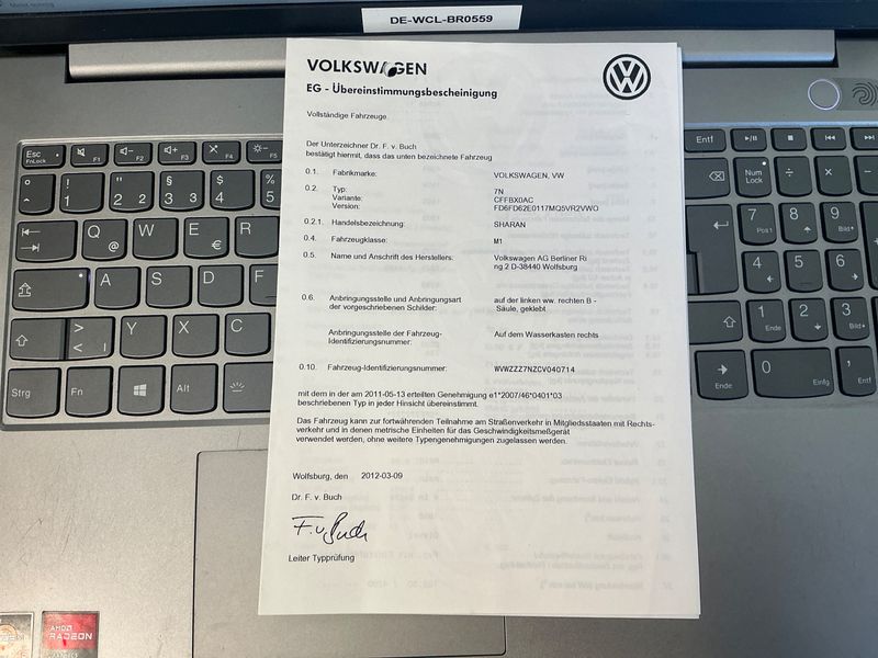 Volkswagen Sharan 2.0 TDI Style BlueMotion Tech 2012 – снимка 6