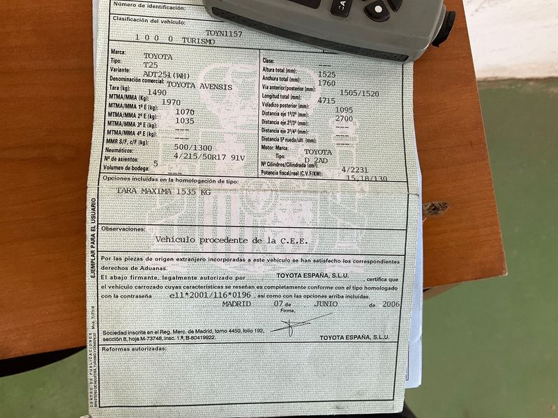 Toyota Avensis 2.2 D-4D D-Cat Clean Power Sport 2006 – снимка 6