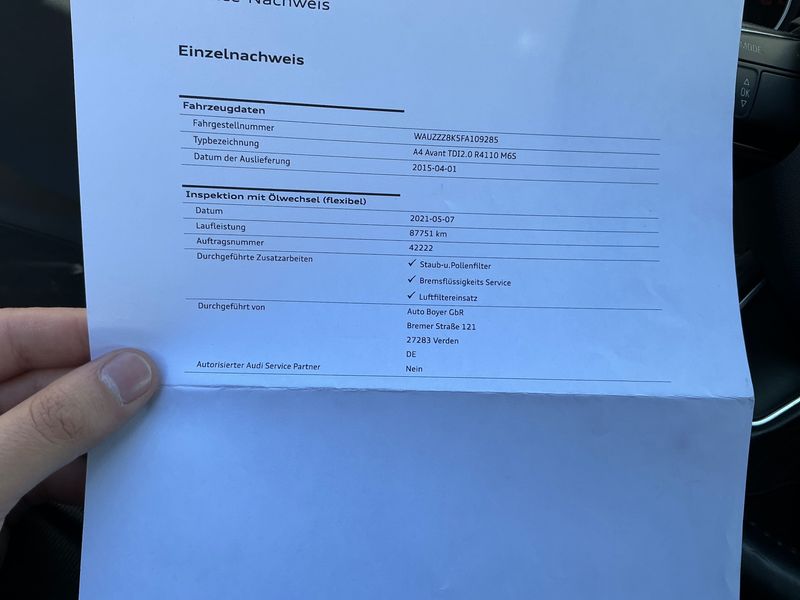 Audi A4 2.0 TDI clean diesel Attraction 2015 – снимка 23