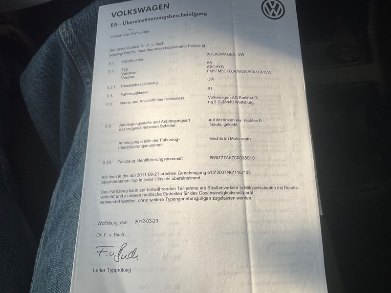 Volkswagen up! 1.0 High up! 2013 – снимка 6
