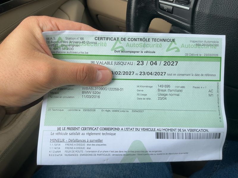 BMW 5er 520d 2016 – снимка 22