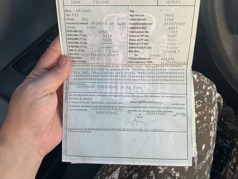 Nissan Primera 1.9 Turbodiesel Acenta 2006 – снимка 6