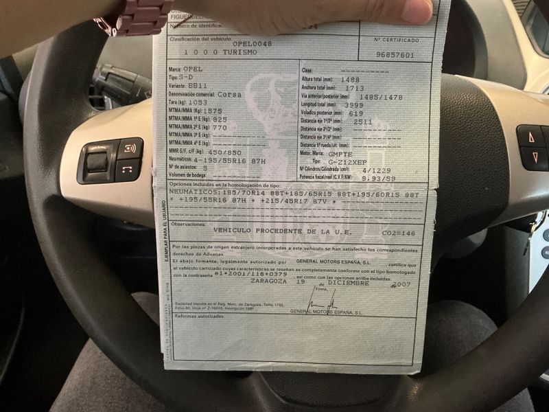 Opel Corsa 1.2 Enjoy 2008 – снимка 6