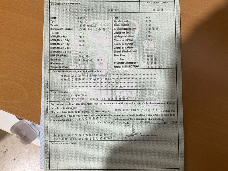 Honda Accord 2.2 CTDI I-CTDi Executive 2004 – снимка 6