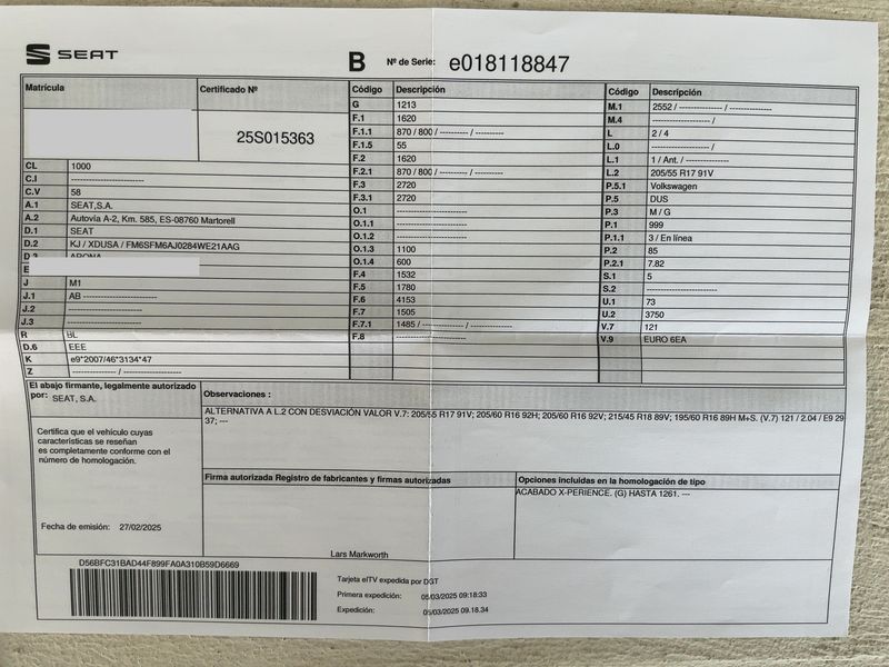 Seat Arona 1.0 TSI Xperience XXL 2025 – снимка 21