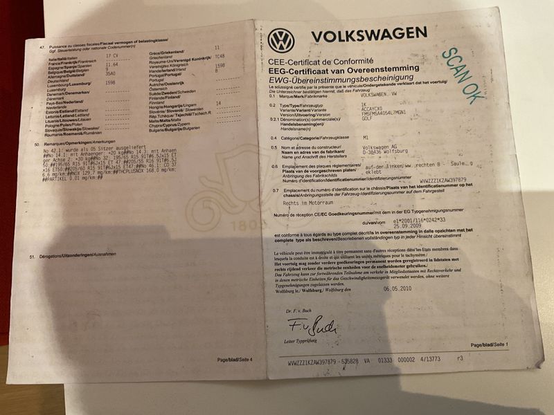 Volkswagen Golf VI 1.6 TDI Trendline BlueMotion Tech 2010 – снимка 6
