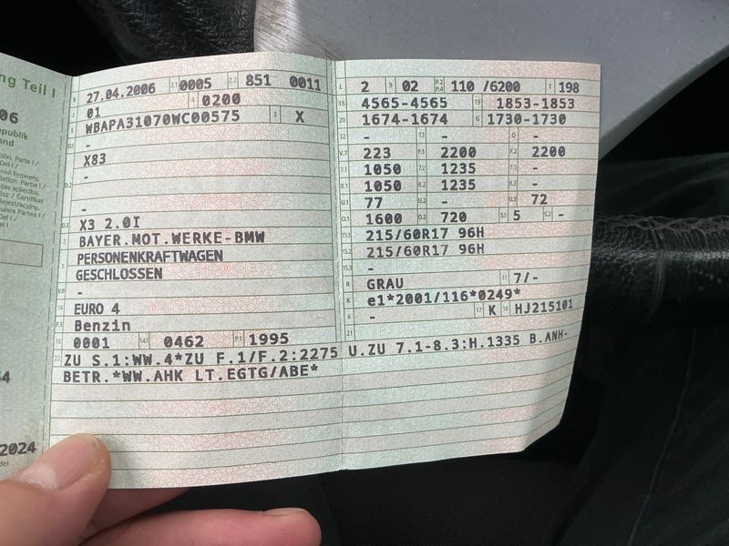 BMW X3 2.0i 2006 – снимка 5