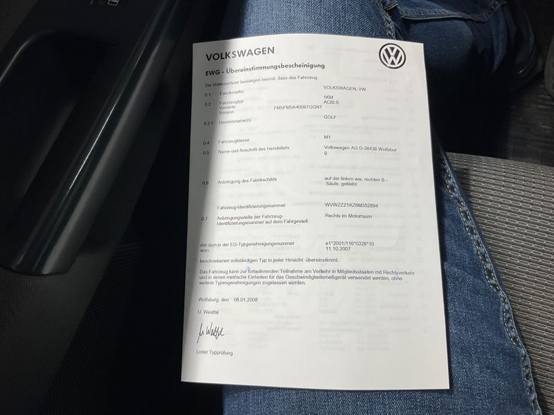 Volkswagen Golf V 1.9 TDI Trendline 2008 – снимка 6