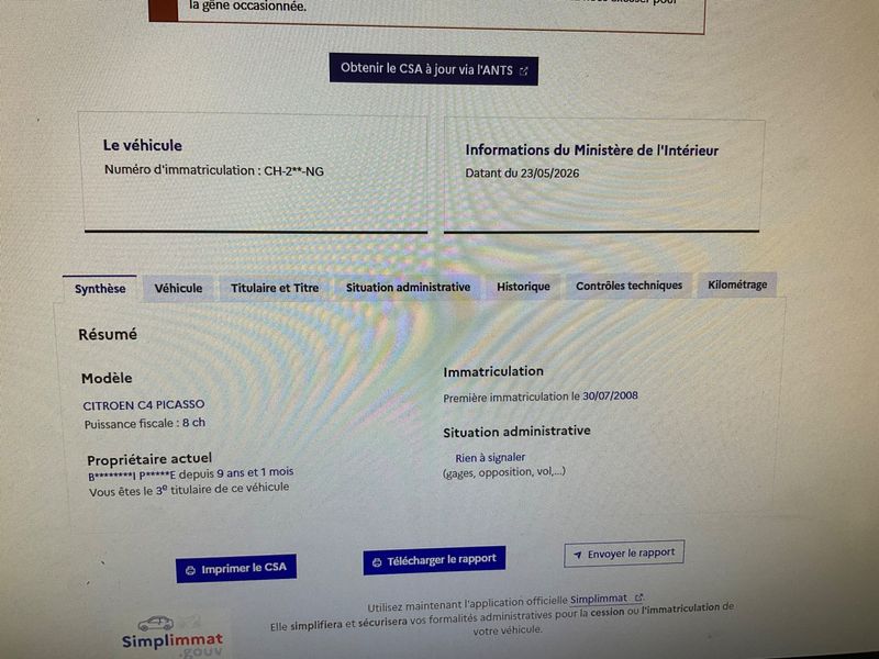 Citroen C4 Grand Picasso 2.0 HDi Exclusive 2008 – снимка 6