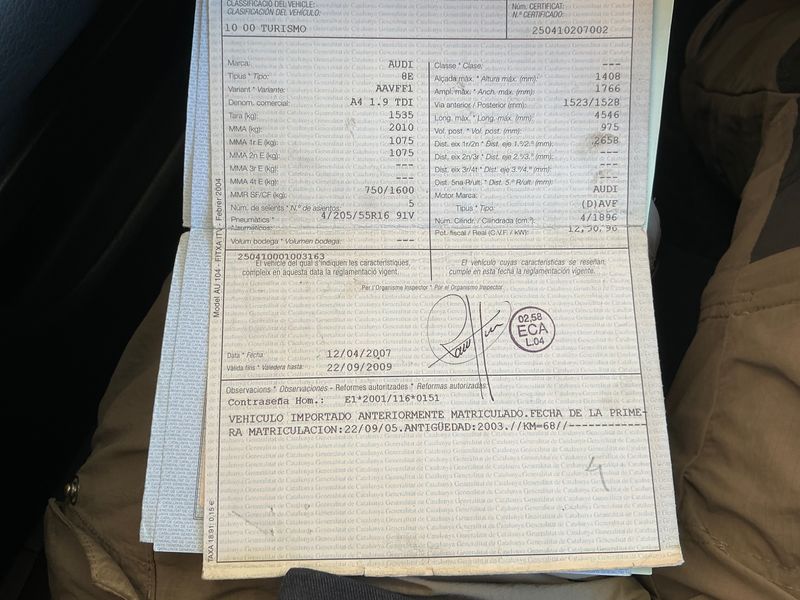 Audi A4 1.9 TDI 2005 – снимка 6