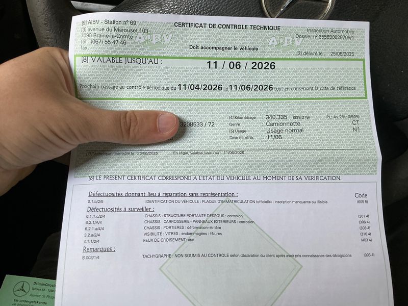 Mercedes-Benz Vito 115 CDI lang 2005 – снимка на щета