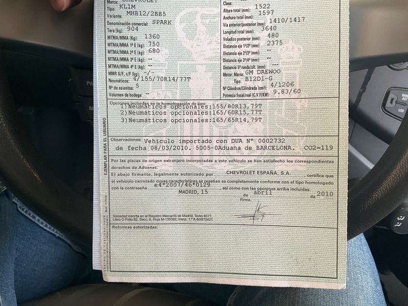 Chevrolet Spark 1.2 LS + 2010 – снимка 6