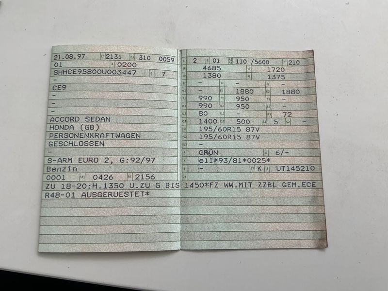 Honda Accord 2.2 VTEC 1997 – снимка 5