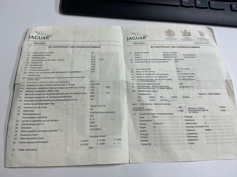 Jaguar X-TYPE 2.5 V6 Business 2001 – снимка 6