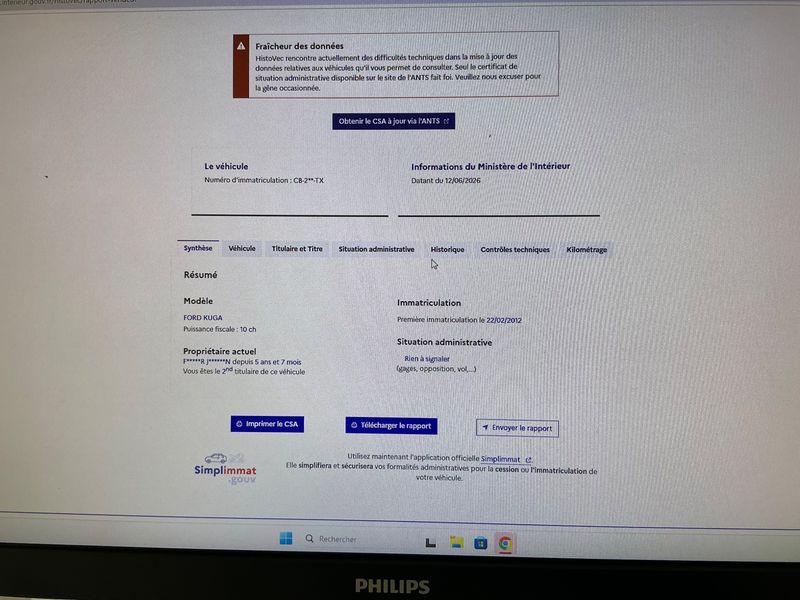 Ford Kuga 2.0 TDCi Titanium 2012 – снимка 6