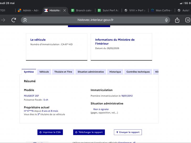 Peugeot 207 1.6 HDi Business 2012 – снимка 6