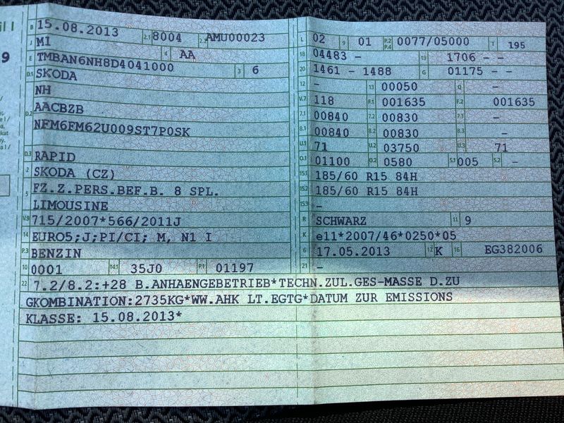 Skoda Rapid 1.2 TSI Elegance 2013 – снимка 5