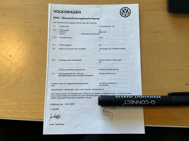 Volkswagen Golf V 1.4 TSI Sportline 2006 – снимка 6