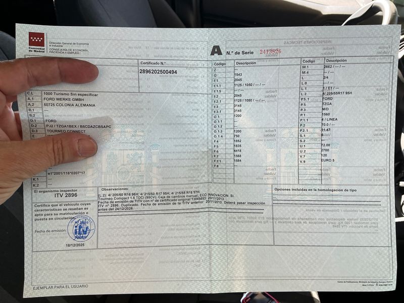 Ford Tourneo Connect 1.6 TDCi Trend 2014 – снимка 6