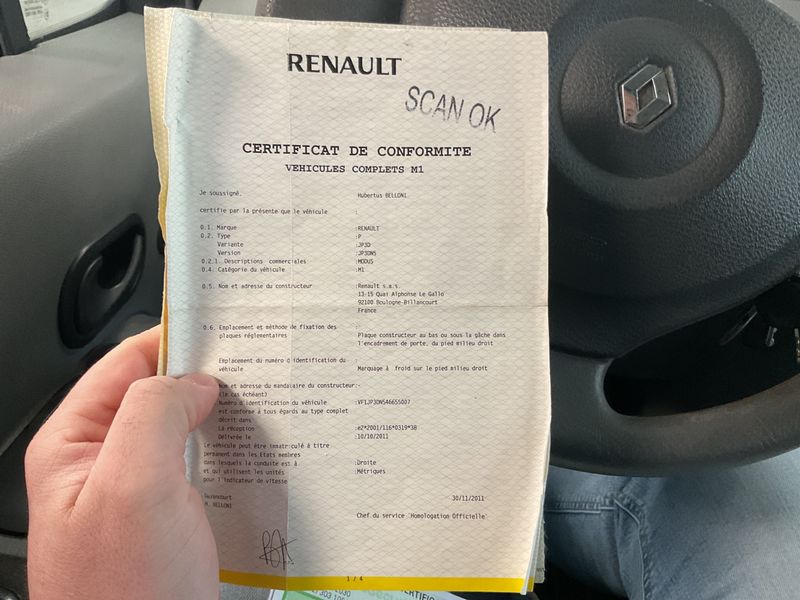 Renault Modus 1.5 dCi Expression 2012 – снимка 6