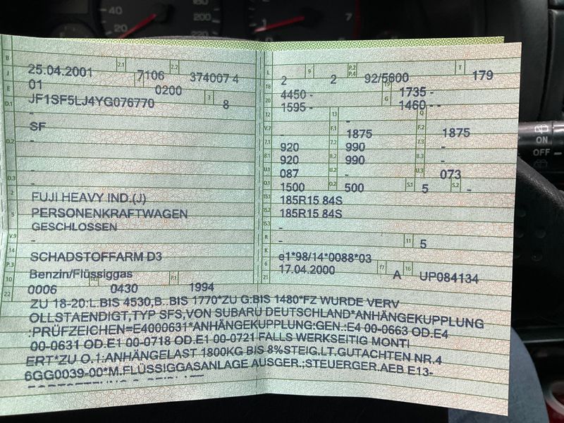 Subaru Forester 2.0 GL 2001 – снимка 5