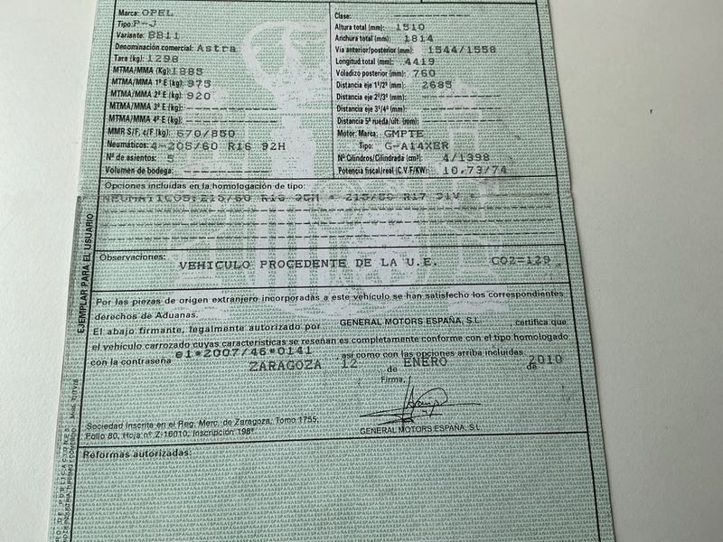 Opel Astra 1.4 Enjoy 2010 – снимка 6