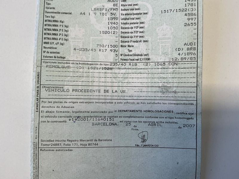 Audi A4 1.9 TDI 2007 – снимка 6