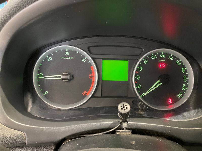 Skoda Fabia 1.4 TDI Greenline 2009 – снимка на щета