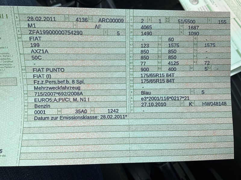 Fiat Punto Evo 1.2 MyLife 2011 – снимка 5