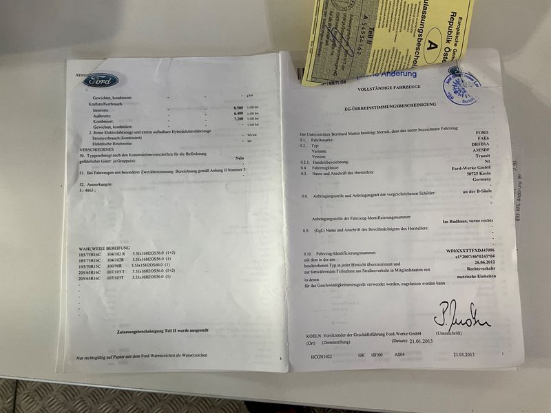 Ford Transit 2.2 TDCi FT 260 K City Light 2013 – снимка 6