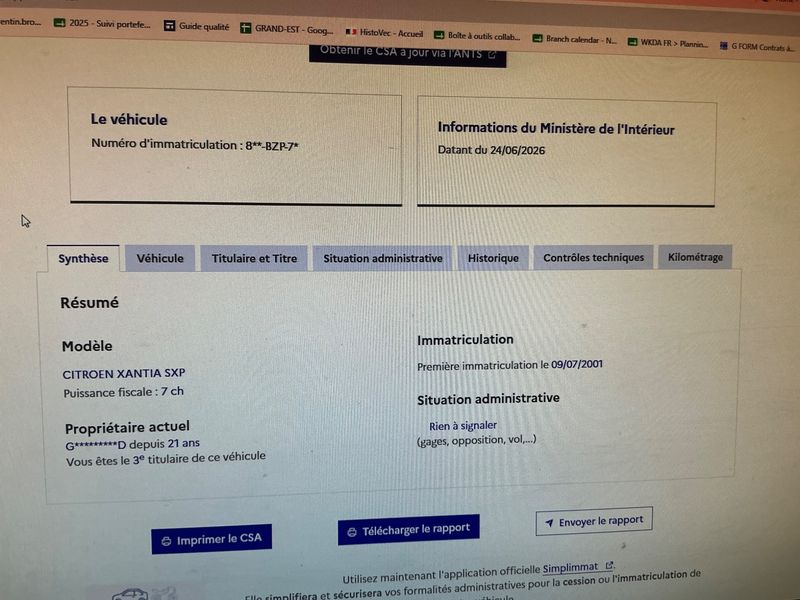 Citroen Xantia 1.8 Millesime 2001 – снимка 6